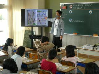 2年3組の学習の様子